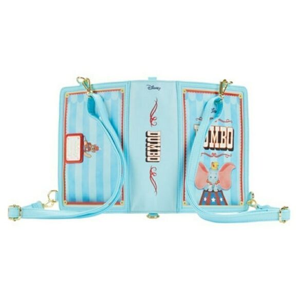 Loungefly Disney Dumbo Book Convertible  Backpack/Crossbody Bag NWT - Picture 7 of 16